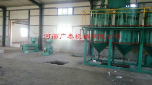 新疆塔城倪總榨油、精煉設(shè)備安裝
